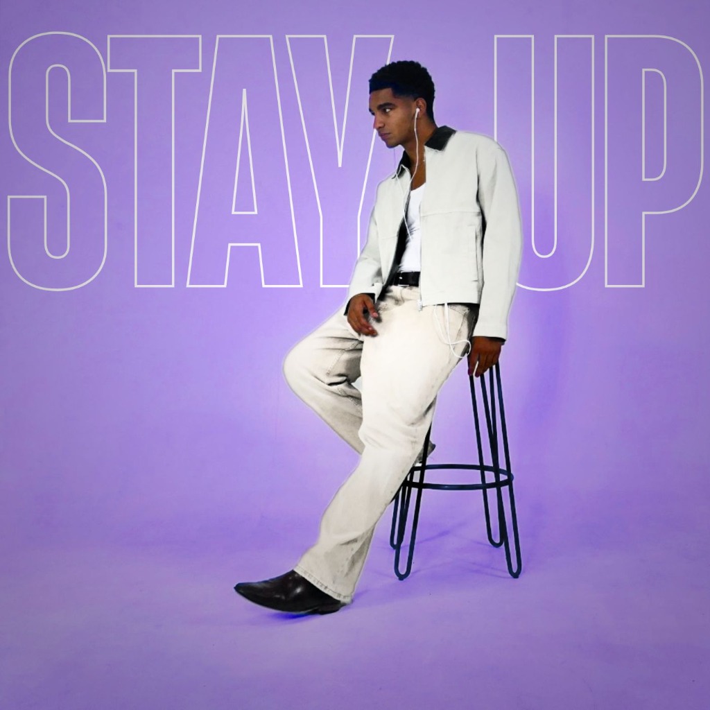 Stay Up single artwork by Zeke Pujols
